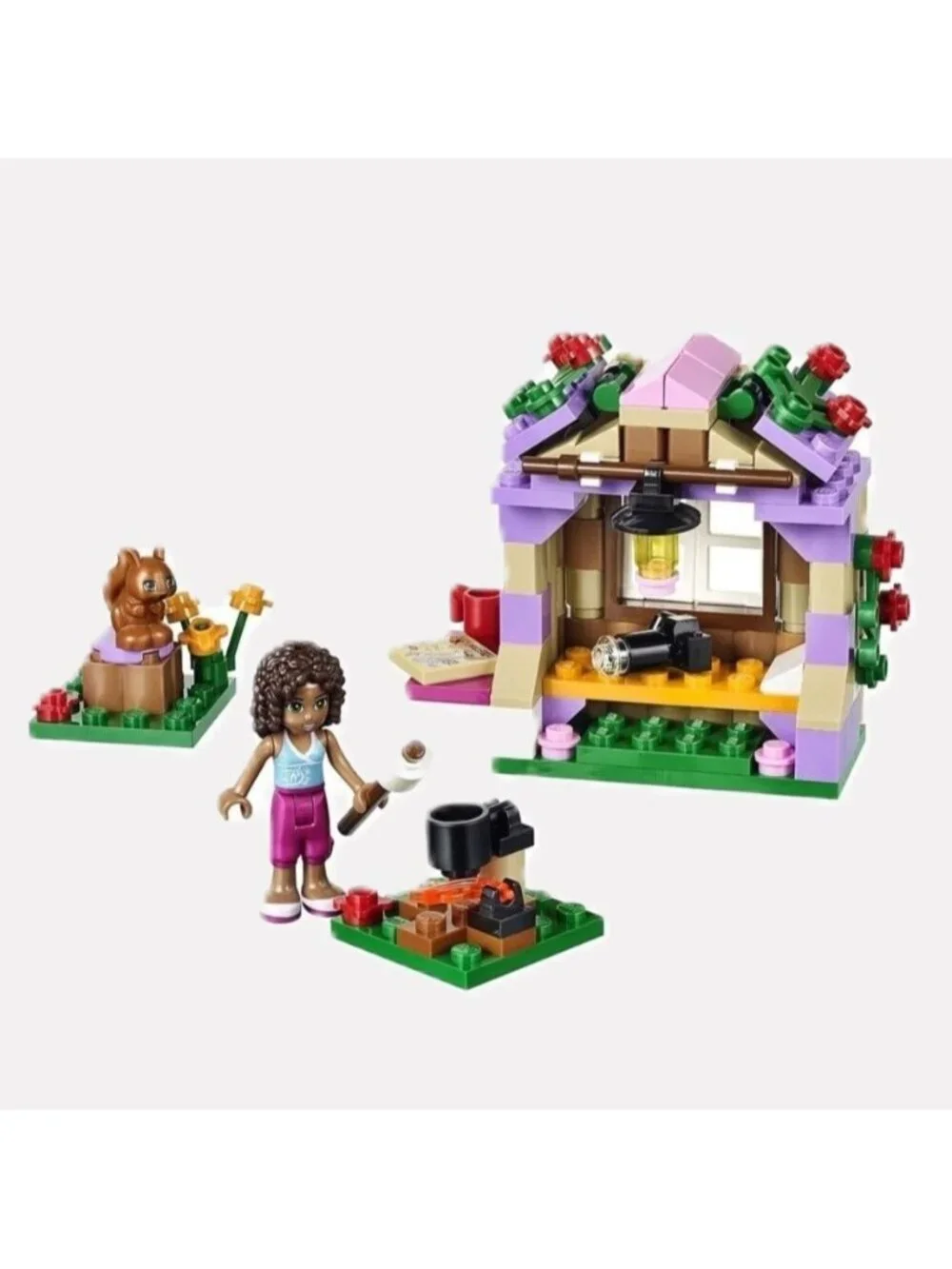 Lego Friends Andrea's Mountain Hut Complete Set 41031 with Instructions NO Box